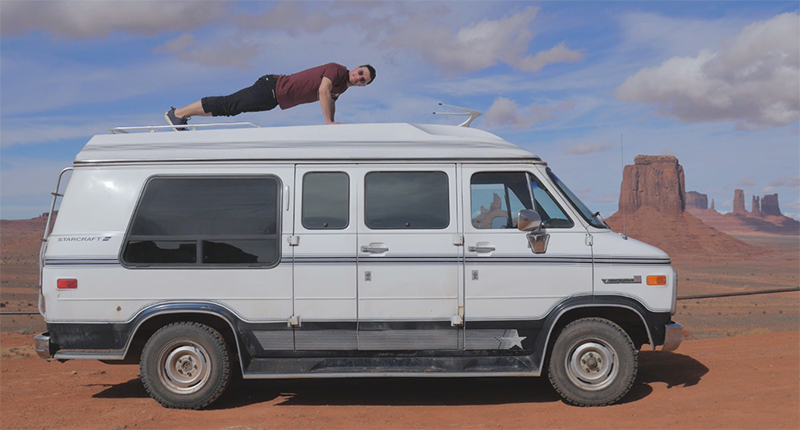 The Ultimate #vanlife workout push up