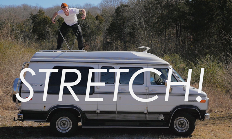 The Ultimate #vanlife workout strech
