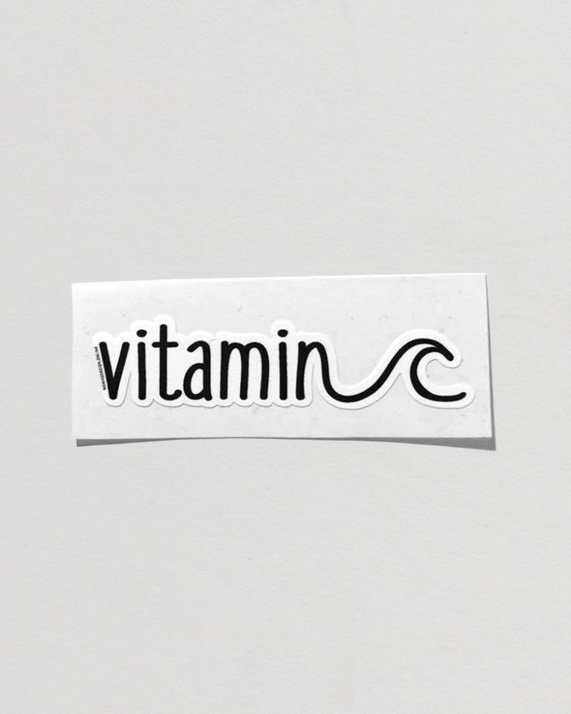 Vitamin C  Sticker - By Nomad Design