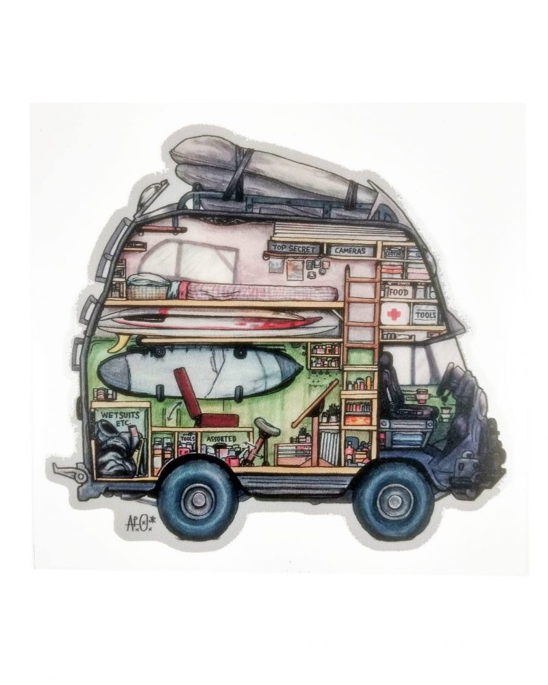 Dream Van Sticker - by AlortizJr