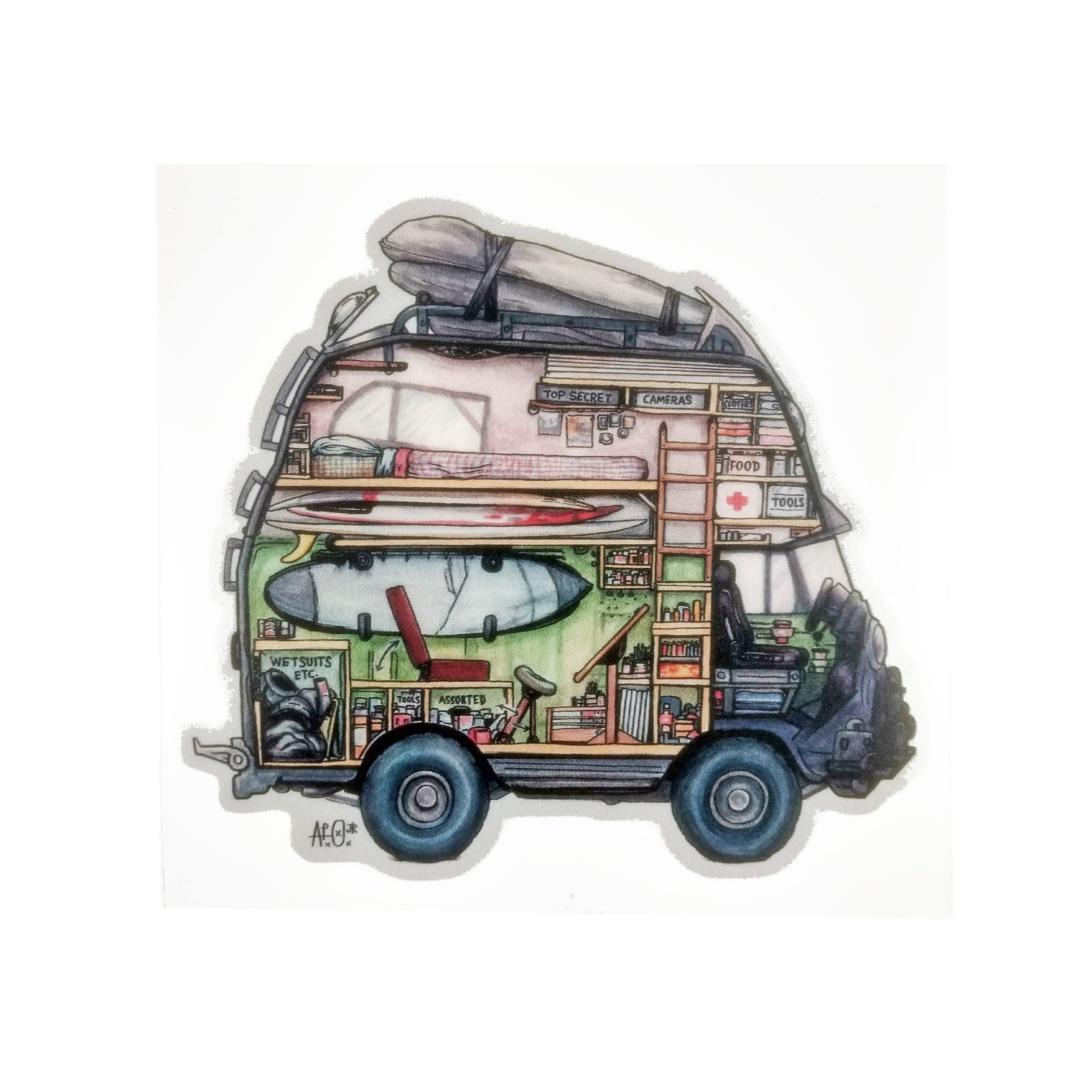 Dream Van Sticker - by AlortizJr