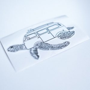 Slowly But Surely VW Sticker - By Claudie Lamarre