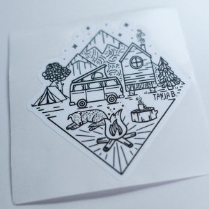 Breakaway Tribe Sticker - By Tanja B