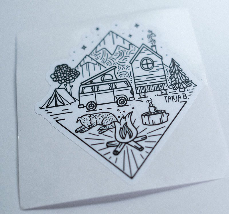 Breakaway Tribe Sticker - By Tanja B