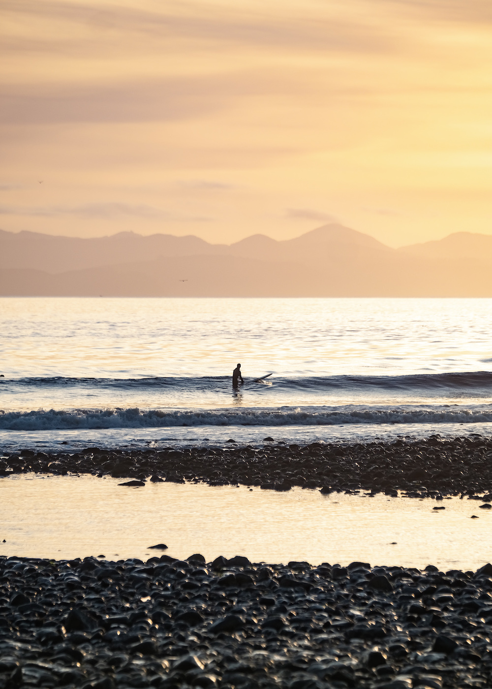 surfing at jordan river - southern vancouver island