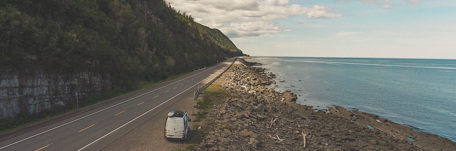 La Gaspésie en van: road trip plein air 