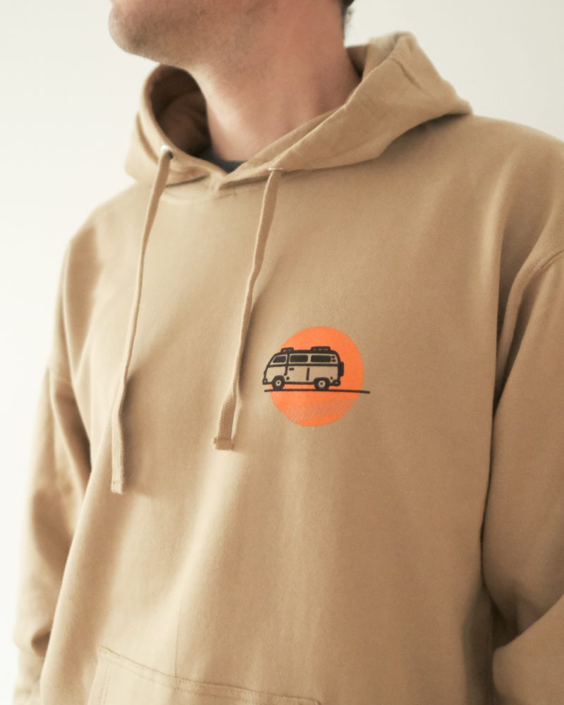 leave no trace hoodie man