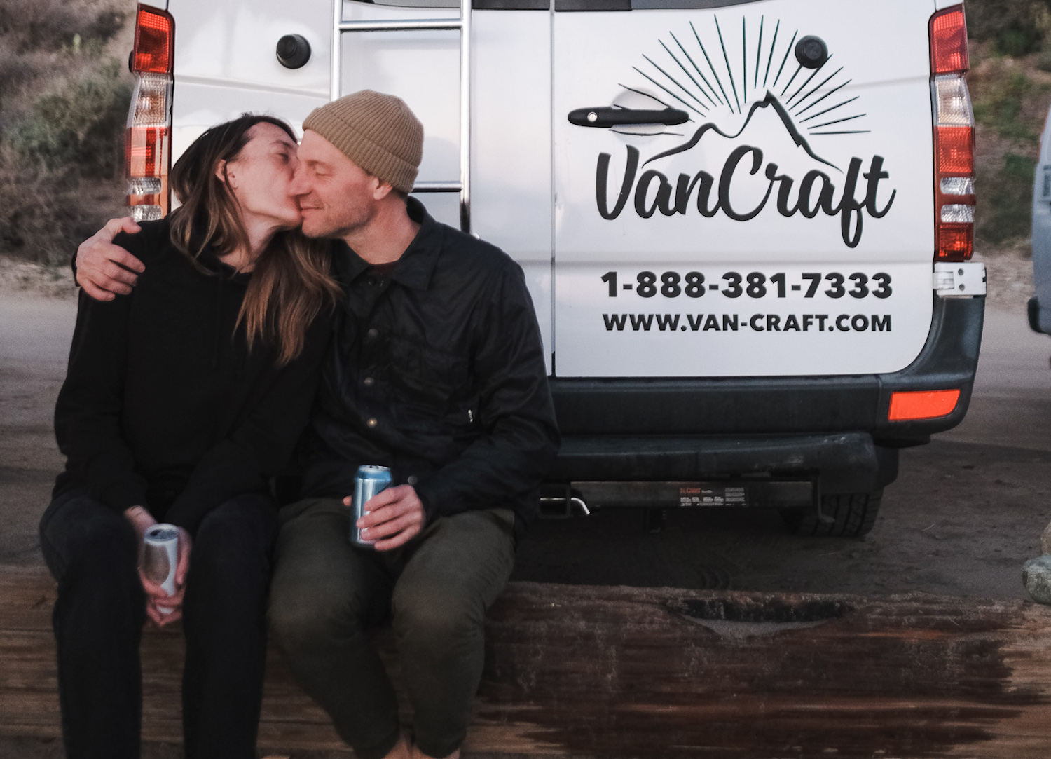 julien and karo go-van with van craft